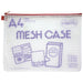 Sekisei mesh case AZ-75E A4 red