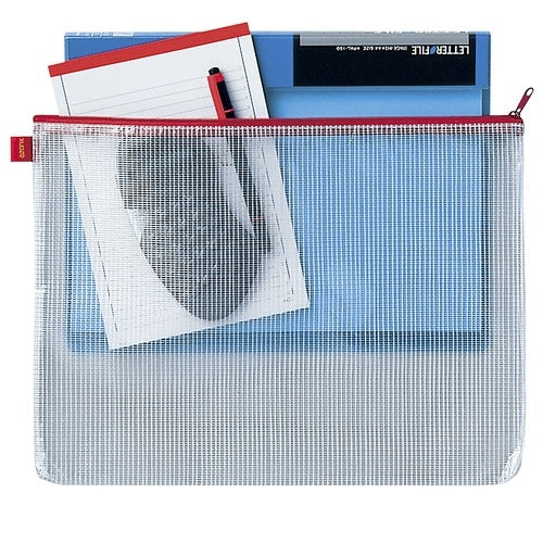 Sekisei mesh case AZ-75E A4 red