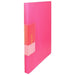 Beauton Slim Clear Book 40P FCB-A4-40C Rød