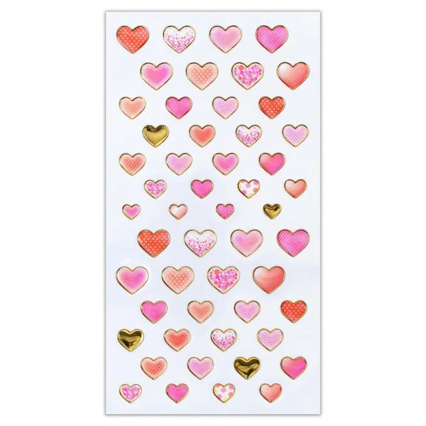 NB Sello de resina Corazón grande 5664101 4909510191191 (10 juegos)