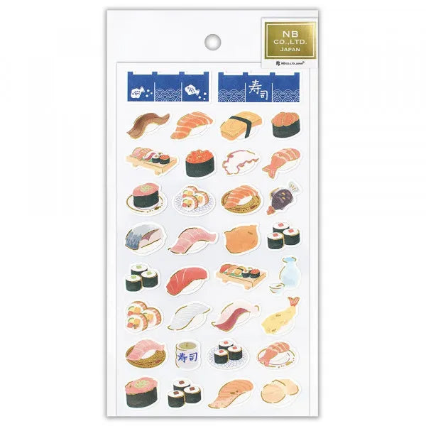 NB большая наклейка в японском стиле для суши-ресторана 5074180 4909510193034 (10 комплектов)