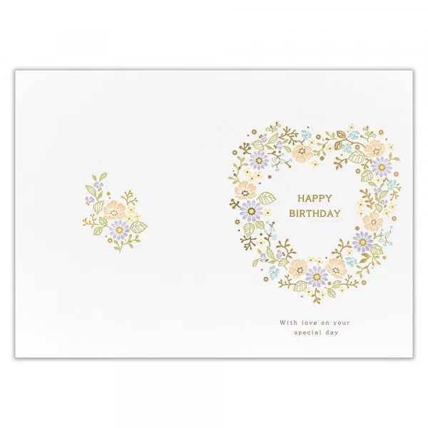 Tarjeta NB Celebre Cumpleaños Corazón 1156304 4909510193843 (5 juegos)