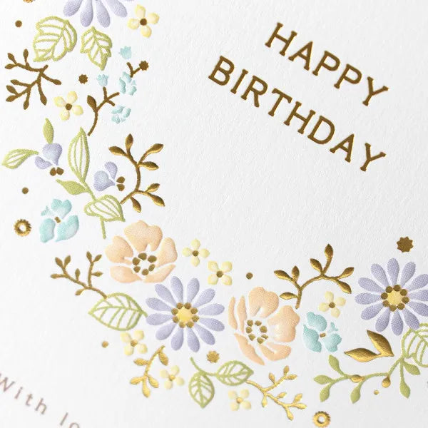 Tarjeta NB Celebre Cumpleaños Corazón 1156304 4909510193843 (5 juegos)