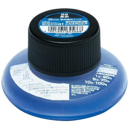 トンボ鉛筆 蛍コートチャージャー WA-RI89 あお 4901991645668