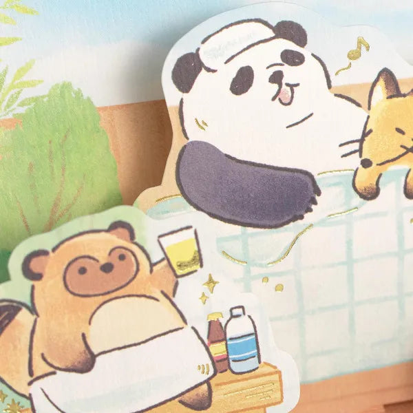 NB 3D Card Animal Multipurpose Sauna 2826303 4909510558109 (5 sæt)