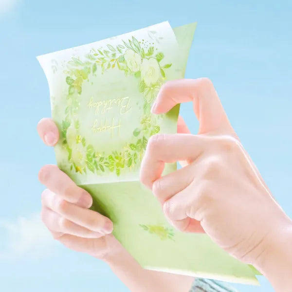 Tarjeta NB Planta de cumpleaños pálida 4046308 4909510558468 (5 juegos)