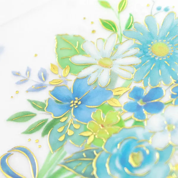 NB kort bleg fødselsdag Aqua Bouquet 4046307 4909510558451 (5 sæt)