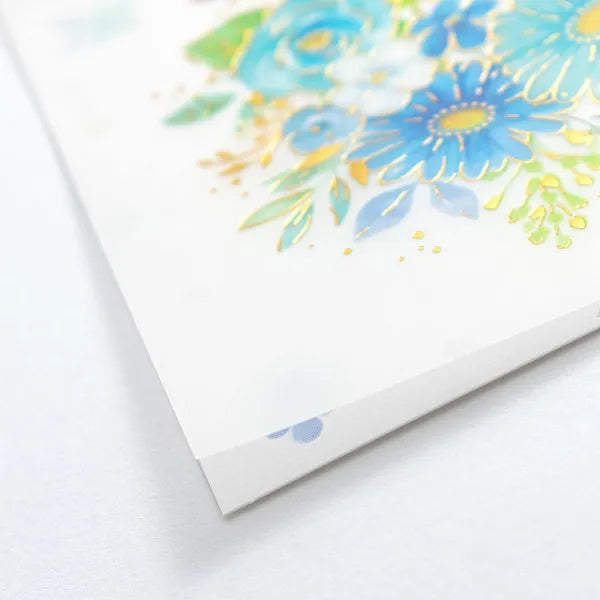 NB kort bleg fødselsdag Aqua Bouquet 4046307 4909510558451 (5 sæt)