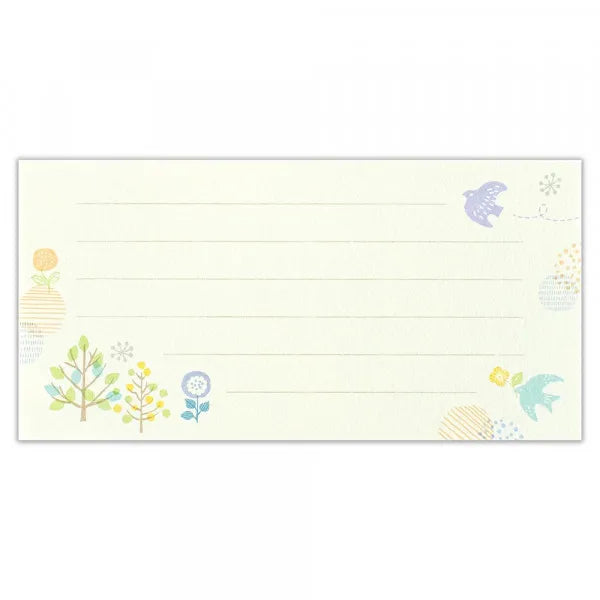 NB Nota de un solo trazo Kokoronagomi Bird 5267102 4905260792619 (5 juegos)