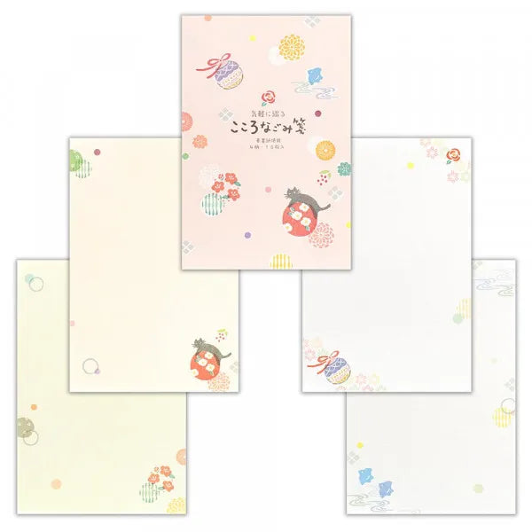 NB brevpapir Kokoronagomi Nekomari 5260401 4905260792565 (5 sæt)