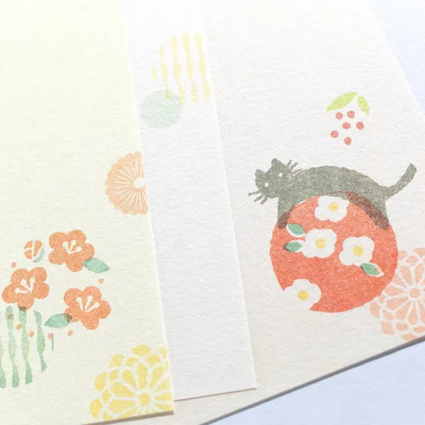 NB brevpapir Kokoronagomi Nekomari 5260401 4905260792565 (5 sæt)