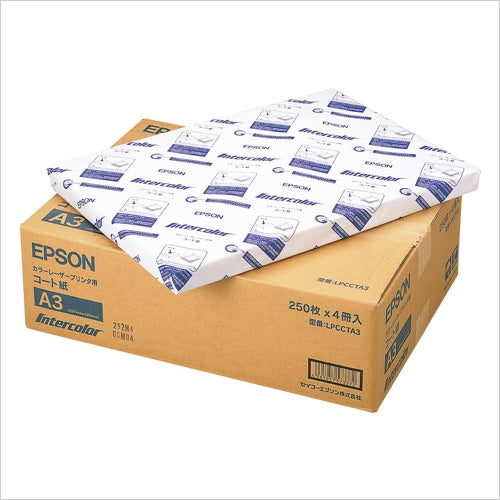 EPSON レーザーコート紙 LPCCTA3 A3 250枚×4冊 4965957573372