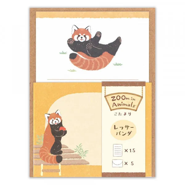 NB Small Telegraph Zoom In Animal Red Panda 5422406 4905260793586 (5 sets)