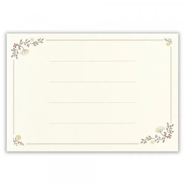 NB Envelope Easy to Read Letter Fleurette 5196902 4905260794125 (5 sets)