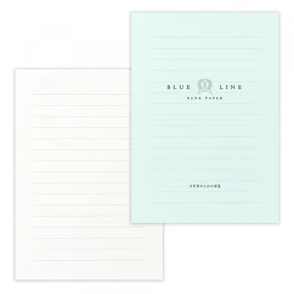 NB A5 brevpapir til fyldepen Blå A 5100403 4905260794996 (5 sæt)