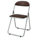 PLUS（プラス）オフィス家具 折畳イス FO-19M ブラウン 粉体塗装　4547345053194