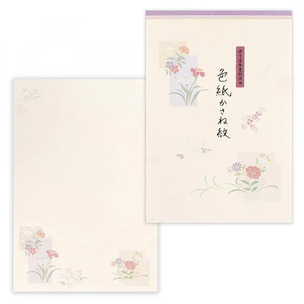 NB papirvarer blomstermønster farvet papir 4460204 4905260795603 (5 sæt)