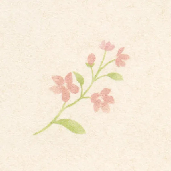 NB Noshi Bag Brush Letters Kokoro Bake Small Flower 5849140 4909510562465 (5 set)