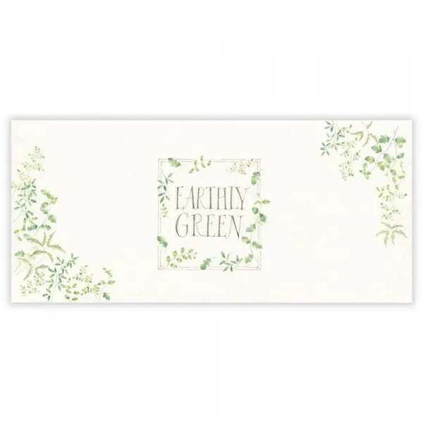 エヌビー 一筆箋　アースリィ　グリーンＡ 3037104 4905260798017（5セット）