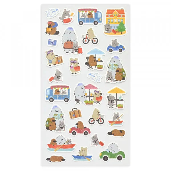 NB Seal Large Yamanoha Neighbourhood Association Travel 1794102 4909510563349 (10 set)