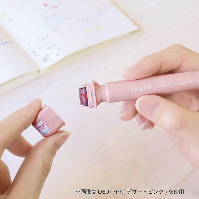 クツワ スタンプペン（オリーブグリーン） DE017GR 4901478201844（5セット）