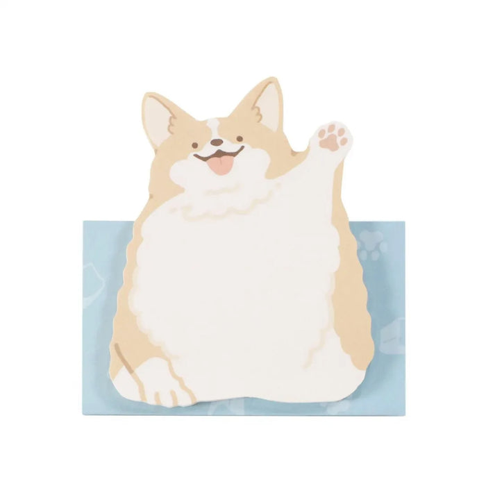 クツワ はーい！付箋（コーギー） SC242H 4901478200342（5セット）