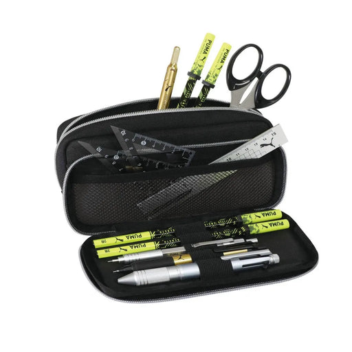 クツワ トライキャットペンケース（ネイビー） PM571NB 4901478202612（3セット）