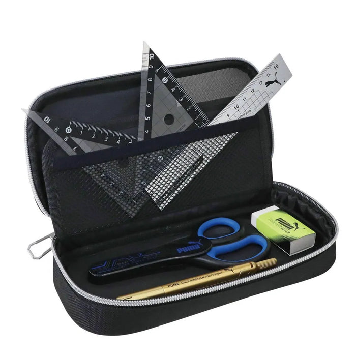 クツワ トライキャットペンケース（ネイビー） PM571NB 4901478202612（3セット）