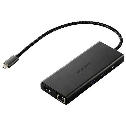 エレコム ドッキングステーション 10in1 USB PD対応 4549550300063