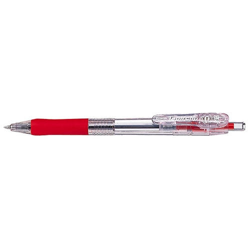 Bolígrafo Zebra Tapuri Clip 0.5 BNS5-R Rojo