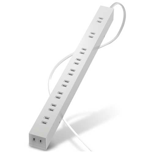 エレコム OAタップ 10個口 5m ホワイト ECT-0105WH 4549550162647