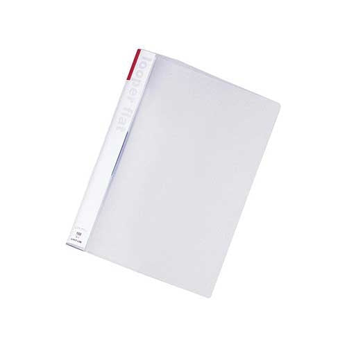 LIHITLAB. ルーパーフラットファイル F-52-3 A4S 赤 4903419172640