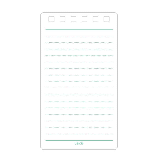 ミドリ デザインフィル DESIGNPHIL ダイヤメモ Ｍ アカ 19002021 4902805113564（10セット）