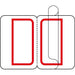 Jointex S merah dengan label indeks F B055J-SR 4547345005391