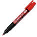 Pentel paint marker small characters MSP20-B red