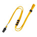 Ten open industrial loop clip NB-29-YE yellow