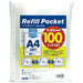 Sekisei Refill Pocket CHX-2430 A4S 100 pezzi
