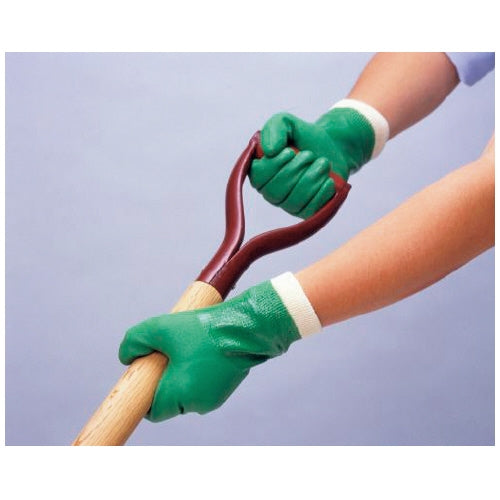 ショーワグローブ 600 グリーンジャージ L 4901792060301