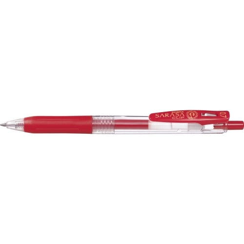 Klip Zebra Sarasa 0.7mm JJB15-R Merah 4901681143238