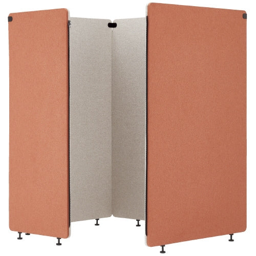 PLUS（プラス）オフィス家具 集中ブース FP-1210-M OR/WG　