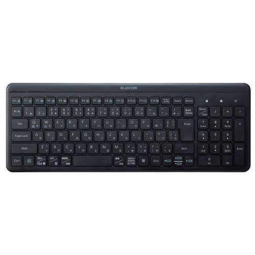 ELECOM wireless silent compact keyboard 4549550274265