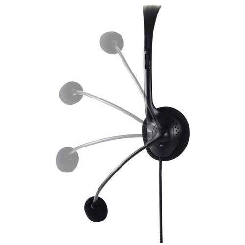 エレコム 片耳USBヘッドセットHS-HP14MUBK 4549550329682