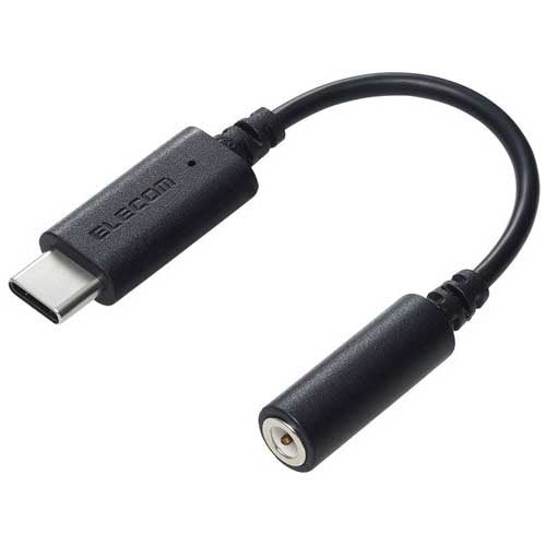 エレコム Type-C-3.5mm 変換ケーブル MPA-C35DBK2 4549550319485