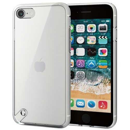 エレコム iPhone SE ハイブリッドケース クリア 4549550243728