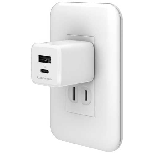 多摩電子工業 PD20W AC充電器 C+A TAP156UCW 4518707311955