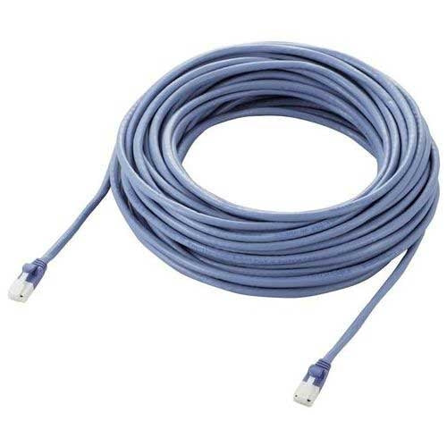 エレコム RoHS対応LANケーブルCat6 ブルー 20m 4953103604797