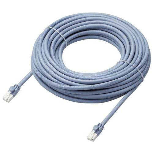 エレコム LANケーブルCat6A RoHS ブルー 15m 4549550176569