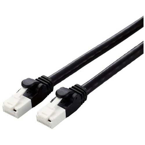 エレコム LANケーブルCat6A 3m 黒 LD-GPAT/BK3/RS 4549550278591