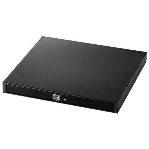 ロジテック DVDドライブ USB3.2 書込ソフト 黒 4580333619415