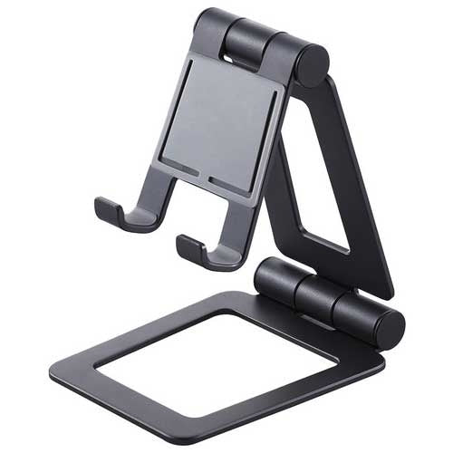 エレコム タブレット用アルミスタンドTB-DSCHALBK 4549550189309